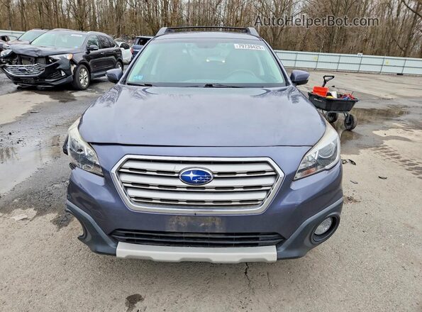 4S4BSANC0G3353175 2016 SUBARU OUTBACK Синий Вид спереди