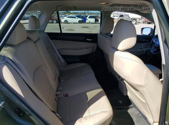 4S4BSANC0H3249609 2017 SUBARU OUTBACK Зеленый Вид задней части салона