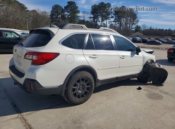 4S4BSANC0K3240187 2019 SUBARU OUTBACK Белый Задняя правая четверть