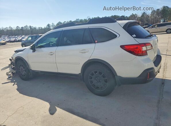4S4BSANC0K3240187 2019 SUBARU OUTBACK Белый Задняя левая четверть