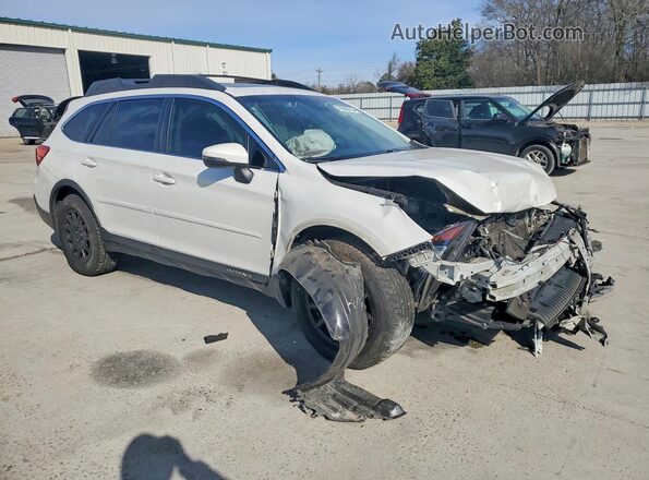 4S4BSANC0K3240187 2019 SUBARU OUTBACK Белый Передняя правая четверть