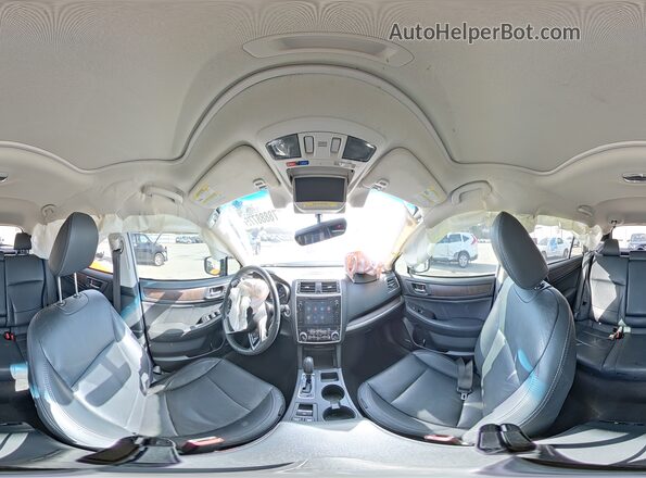 4S4BSANC0K3240187 2019 SUBARU OUTBACK Белый Панорамный вид салона 360°