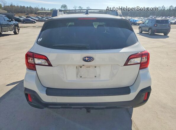 4S4BSANC0K3240187 2019 SUBARU OUTBACK Белый Вид сзади