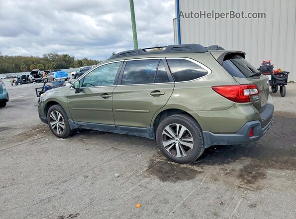 4S4BSANC1J3246675 2018 SUBARU OUTBACK Зеленый Задняя левая четверть