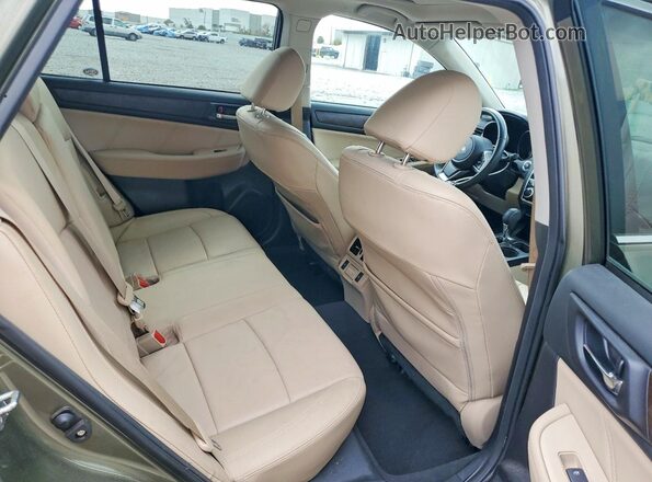 4S4BSANC1J3246675 2018 SUBARU OUTBACK Зеленый Вид задних сидений