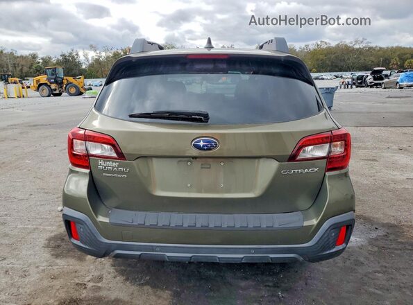 4S4BSANC1J3246675 2018 SUBARU OUTBACK Зеленый Вид сзади