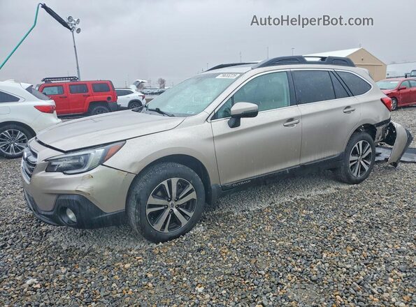 4S4BSANC1J3353872 2018 SUBARU OUTBACK Серебряный Передняя левая четверть