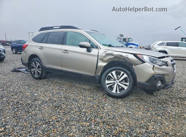 4S4BSANC1J3353872 2018 SUBARU OUTBACK Серебряный Передняя правая четверть