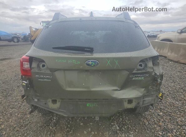 4S4BSANC2H3418724 2017 SUBARU OUTBACK Зеленый Вид сзади