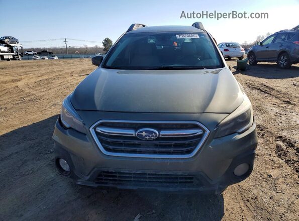 4S4BSANC3K3313827 2019 SUBARU OUTBACK Зеленый Вид спереди