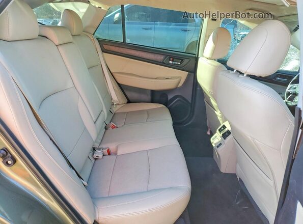 4S4BSANC3K3313827 2019 SUBARU OUTBACK Зеленый Вид задних сидений