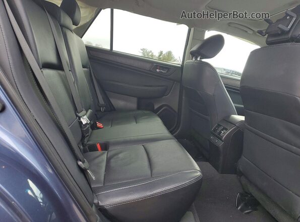 4S4BSANC4H3349809 2017 SUBARU OUTBACK Синий Вид задней части салона