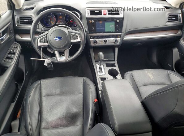 4S4BSANC4H3349809 2017 SUBARU OUTBACK Синий Вид панели приборов