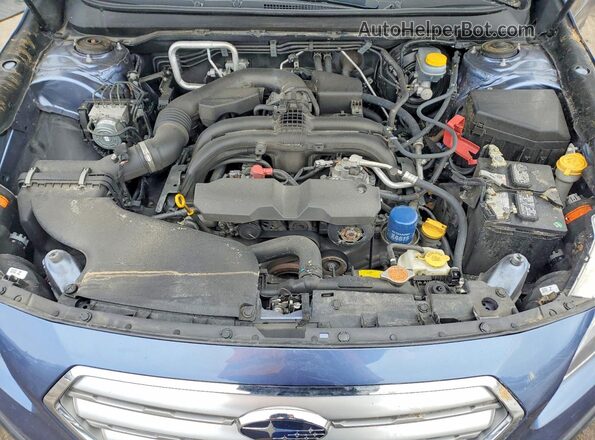 4S4BSANC4H3349809 2017 SUBARU OUTBACK Синий Вид подкапотного пространства