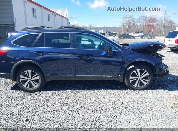 4S4BSANC4J3209684 2018 SUBARU OUTBACK Синий Панорамный вид салона 360°