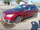 2016 Subaru Outback 2.5i Limited Красный vin: 4S4BSANC5G3238104