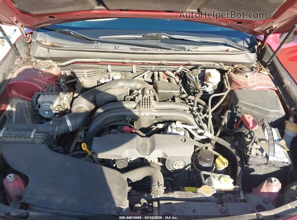 4S4BSANC5G3238104 2016 SUBARU OUTBACK Красный Вид сзади