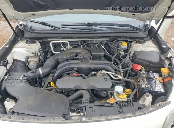 4S4BSANC5H3241506 2017 SUBARU OUTBACK White Vista interior trasera