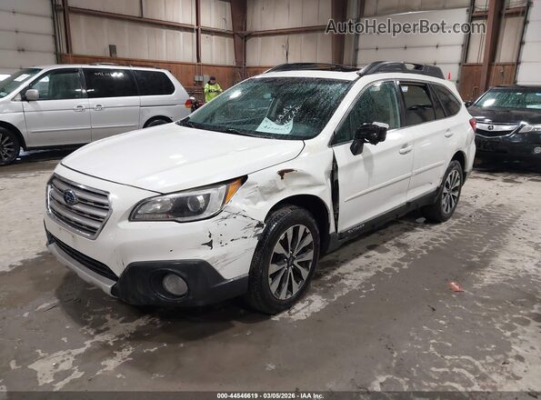 4S4BSANC7H3293770 2017 SUBARU OUTBACK Белый Передняя левая четверть