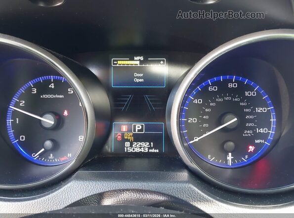 4S4BSANC8J3320643 2018 SUBARU OUTBACK Серый Вид задних сидений