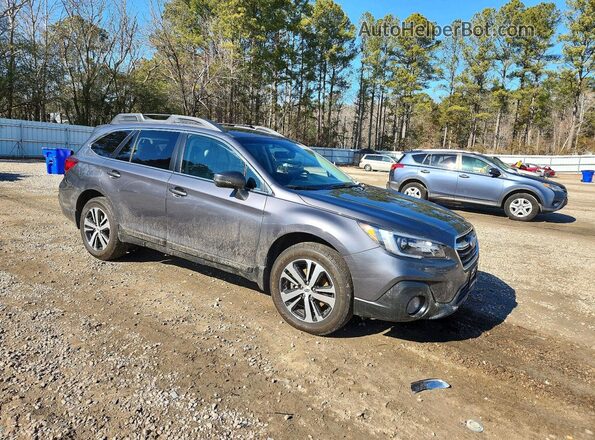 4S4BSANC8K3226232 2019 SUBARU OUTBACK Черный Передняя правая четверть