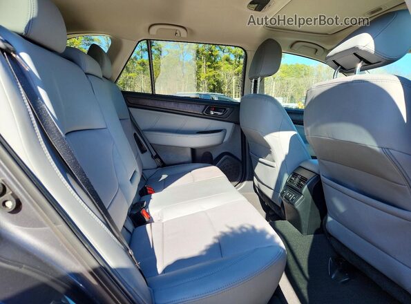 4S4BSANC8K3226232 2019 SUBARU OUTBACK Черный Вид задних сидений