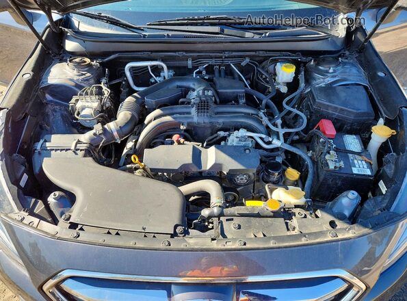 4S4BSANC8K3226232 2019 SUBARU OUTBACK Черный Вид задней части салона
