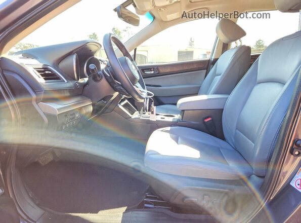 4S4BSANC8K3226232 2019 SUBARU OUTBACK Черный Вид салона спереди