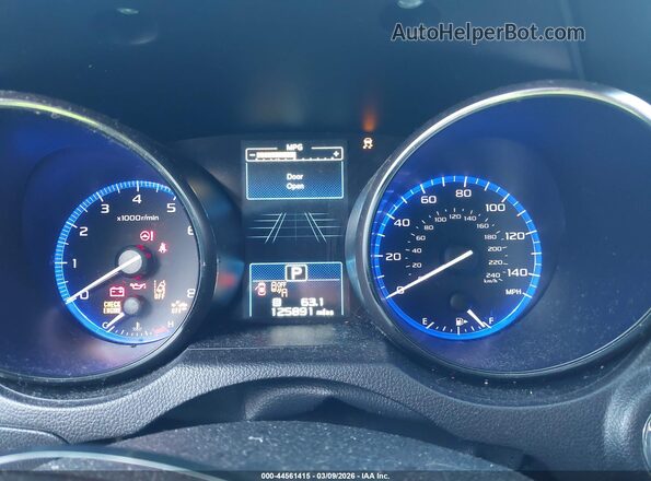 4S4BSANCXG3339039 2016 SUBARU OUTBACK Синий Вид задних сидений