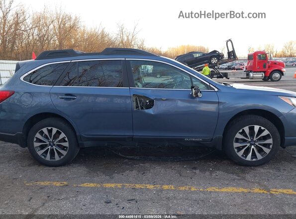 4S4BSANCXG3339039 2016 SUBARU OUTBACK Синий Вид задней части салона