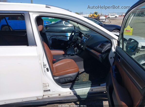 4S4BSATC0J3381696 2018 SUBARU OUTBACK Белый Вид салона спереди