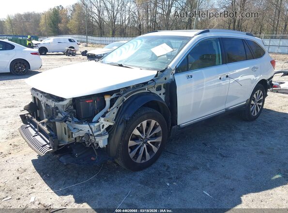 4S4BSATC0J3381696 2018 SUBARU OUTBACK Белый Передняя левая четверть