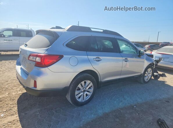 4S4BSBFC3G3296975 2016 SUBARU OUTBACK Серебряный Задняя правая четверть