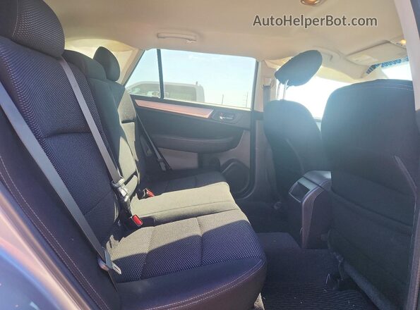 4S4BSBFC3G3296975 2016 SUBARU OUTBACK Серебряный Вид задней части салона