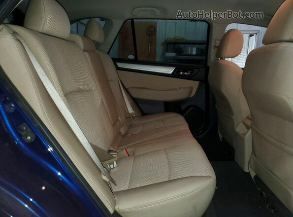 4S4BSBFCXG3224459 2016 SUBARU OUTBACK Синий Вид задних сидений