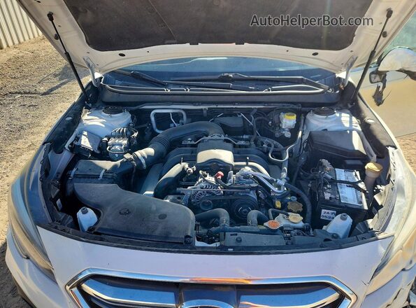 4S4BSENC1K3364637 2019 SUBARU OUTBACK White Engine compartment view