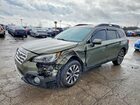 2017 Subaru Outback 3.6r Limited Green vin: 4S4BSENC2H3256312