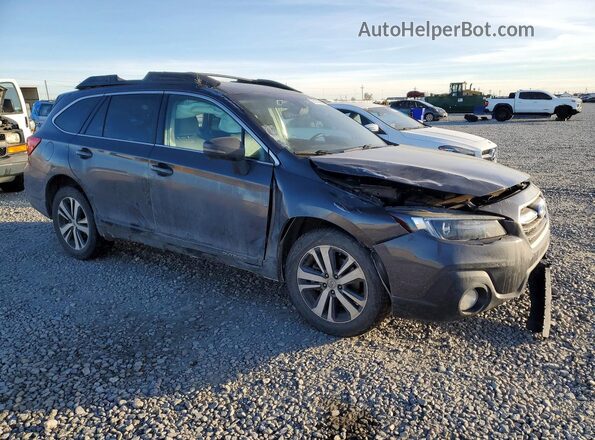 4S4BSENC4K3311446 2019 SUBARU OUTBACK Серый Передняя правая четверть