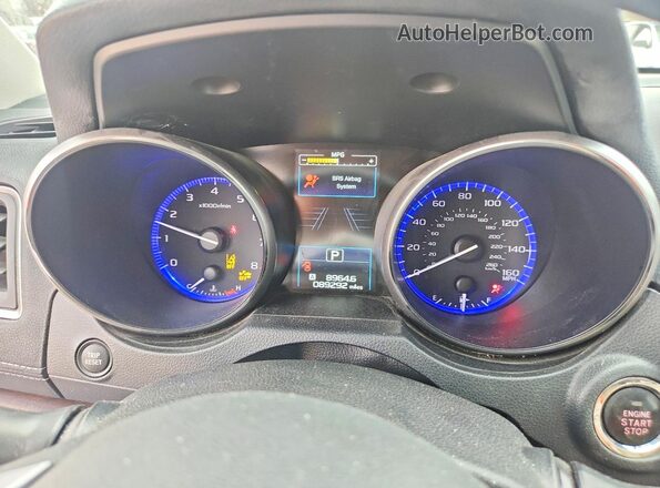 4S4BSENC8J3380008 2018 SUBARU OUTBACK Зеленый Вид щитка приборов