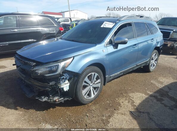 4S4BSENC9J3279494 2018 SUBARU OUTBACK Синий Передняя левая четверть