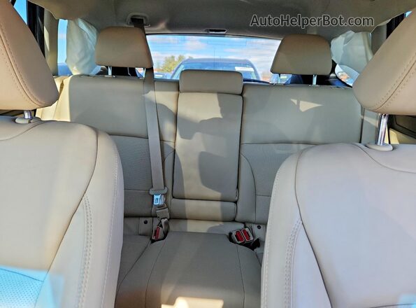 4S4BSENCXJ3393701 2018 SUBARU OUTBACK Синий Вид задних сидений