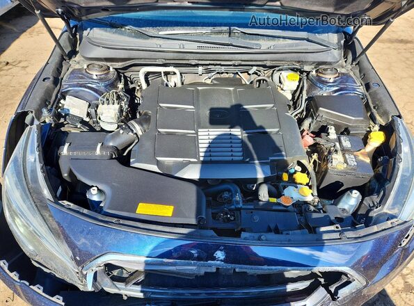4S4BSENCXJ3393701 2018 SUBARU OUTBACK Синий Вид подкапотного пространства