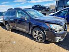 2018 Subaru Outback 3.6r Limited Синий vin: 4S4BSENCXJ3393701