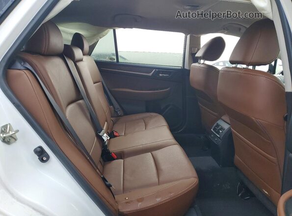 4S4BSETC6H3315414 2017 SUBARU OUTBACK Белый Вид задней части салона