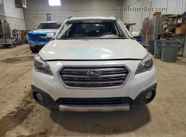 4S4BSETC6H3408319 2017 SUBARU OUTBACK Белый Вид спереди