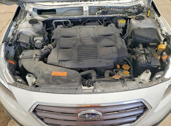 4S4BSETC6H3408319 2017 SUBARU OUTBACK Белый Вид подкапотного пространства
