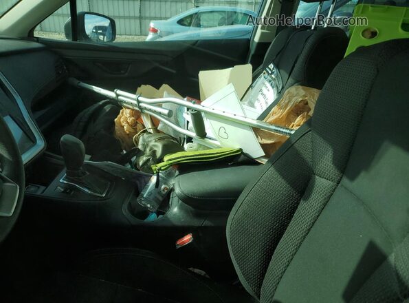 4S4BTAAC1L3269735 2020 SUBARU OUTBACK Синий Вид салона спереди