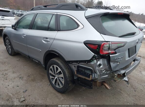 4S4BTAAC4N3138639 2022 SUBARU OUTBACK Серебряный Задняя левая четверть