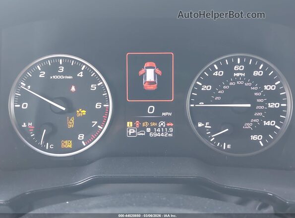 4S4BTAAC7M3134308 2021 SUBARU OUTBACK Blue Вид задніх сидінь