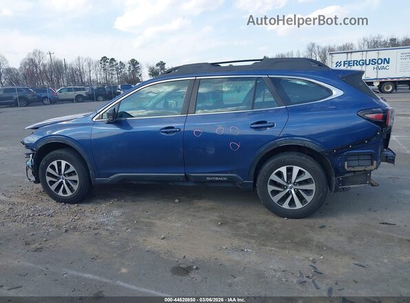 4S4BTAAC7M3134308 2021 SUBARU OUTBACK Blue 